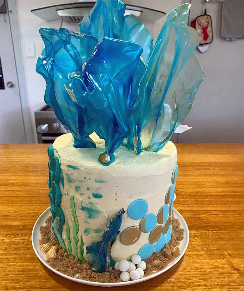 Geode Cake | Cake, Buttercream cake, Geode cake